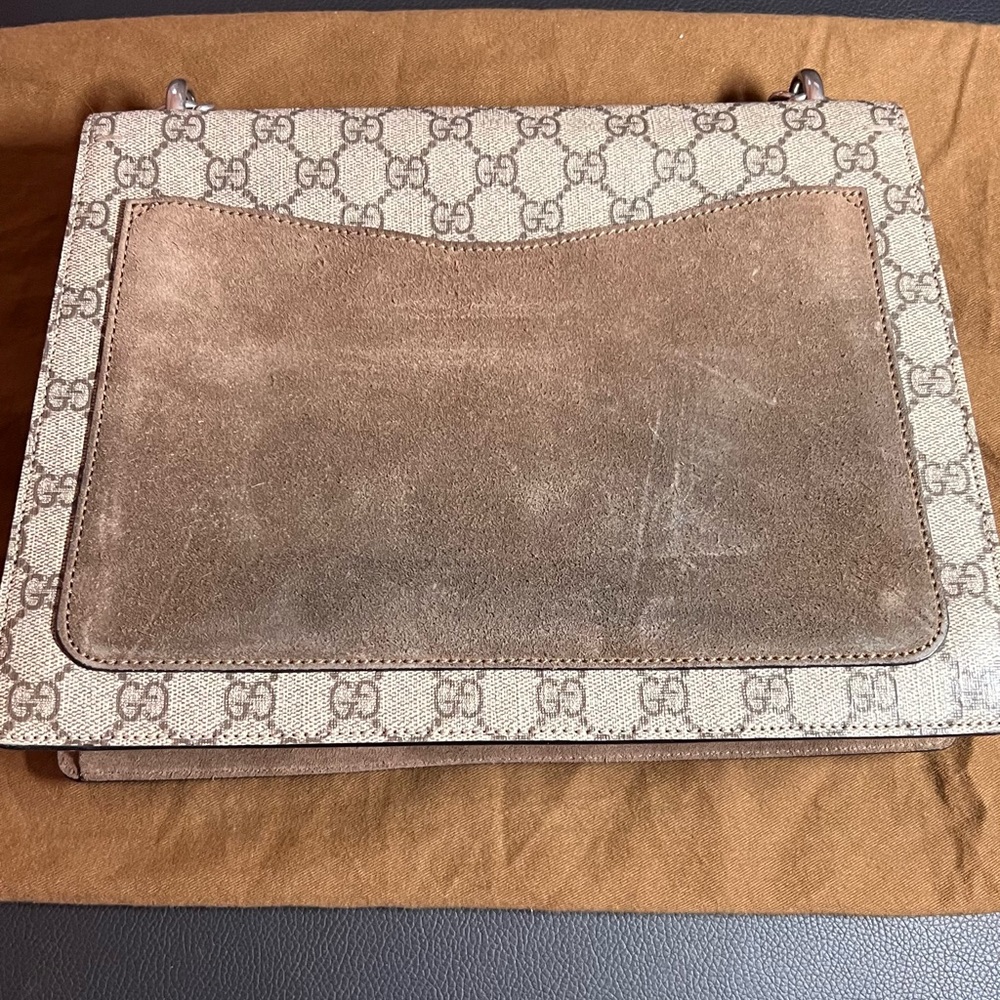 Gucci Beige and Brown Shoulder Bag - Picture 4 of 11